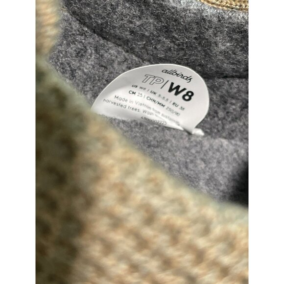 Allbirds Womens Tree Piper Hazy Beige Size 8 NEW - Picture 7 of 7